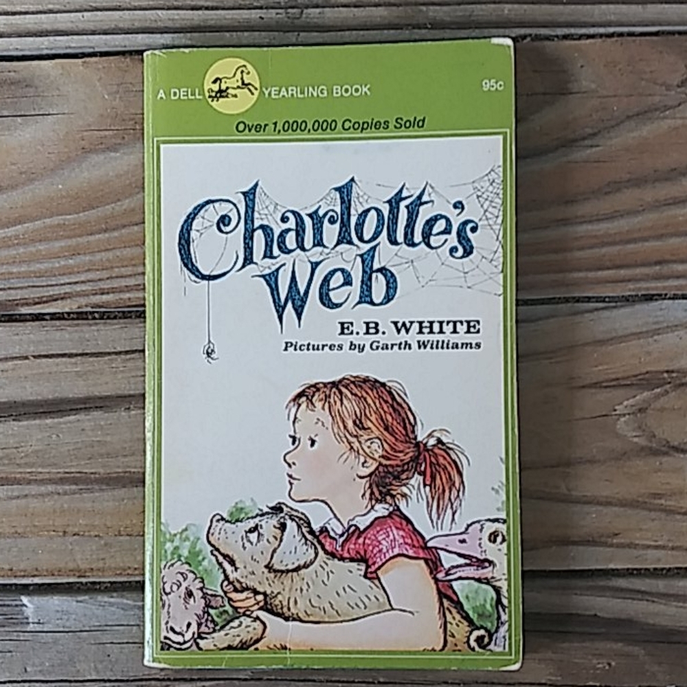 📚 4 for $20 📚 Charlotte's Web 1972 Vintage Book